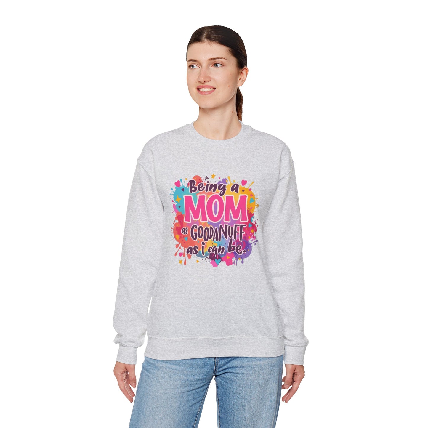 Being a Mom as GoodaNuff as I can be Unisex Softstyle T-Shirt