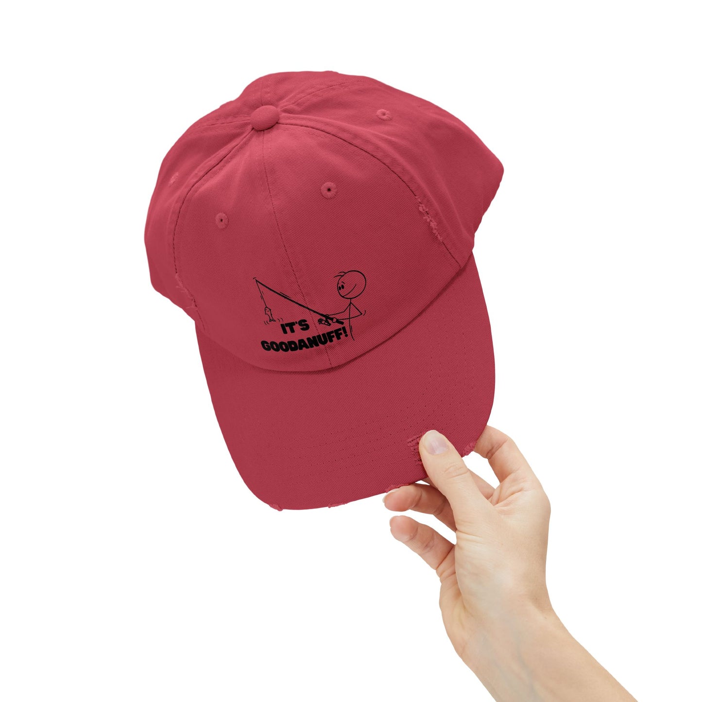 It's GoodaNuff Distressed Baseball Cap