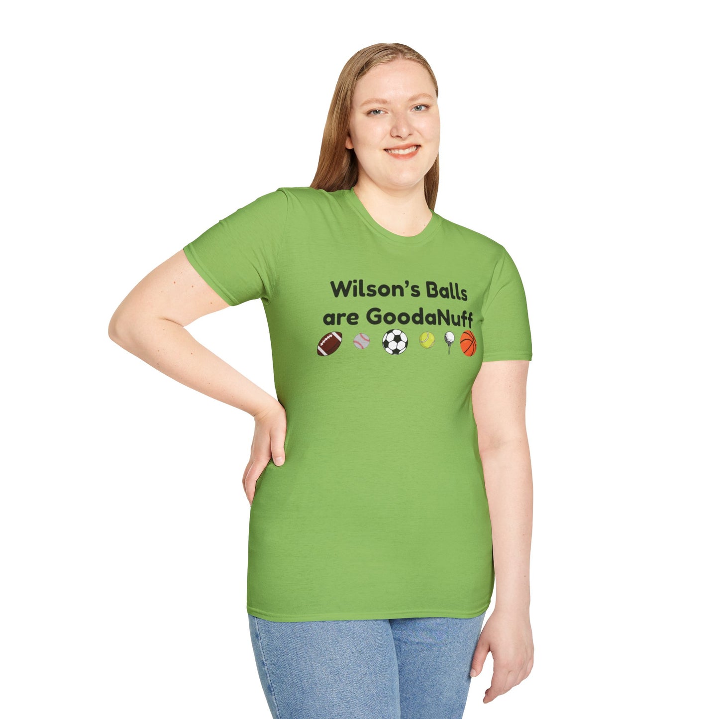 Wilson's Balls are GoodaNuff Unisex Softstyle T-Shirt