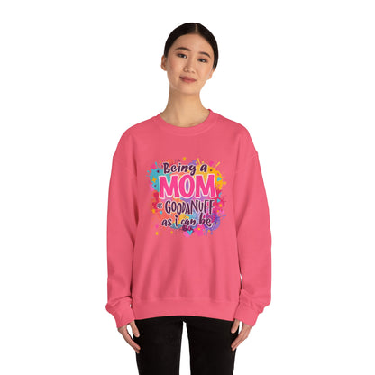 Being a Mom as GoodaNuff as I can be Unisex Softstyle T-Shirt