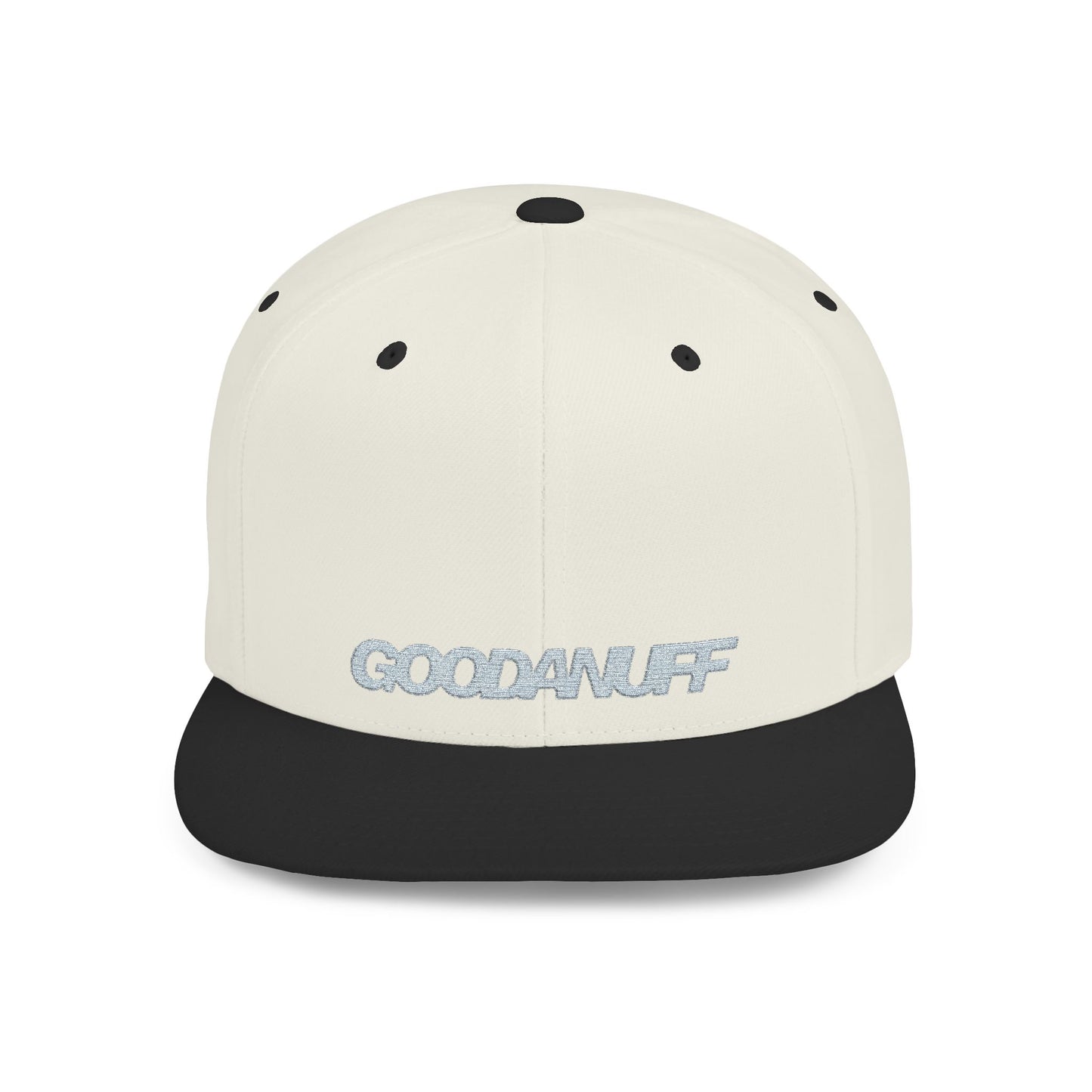 GoodaNuff Embroidery Flat Bill Cap