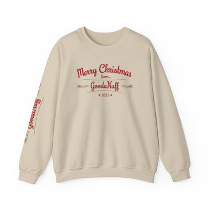 Merry Christmas from...GoodaNuff 2025 Unisex Crewneck