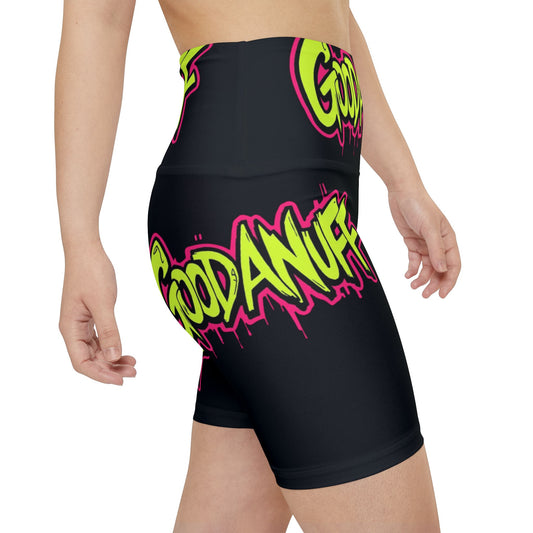 GoodaNuff High Waist Biker Shorts