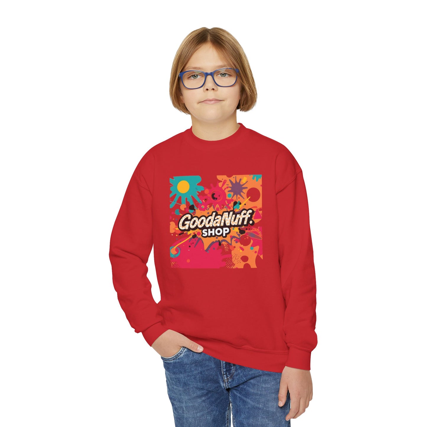 GoodaNuff.shop Unisex Youth Crewneck