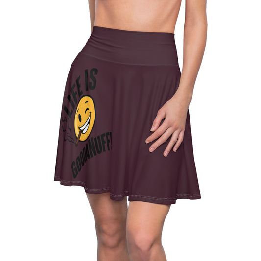 Life is GoodaNuff Skater Skirt