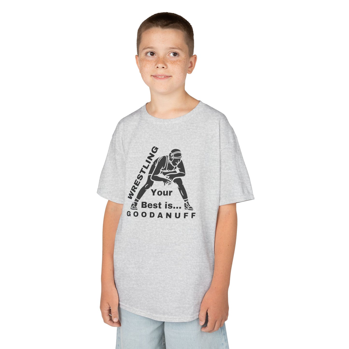 Wrestling Your Best is...GoodaNuff Unisex Youth T-Shirt