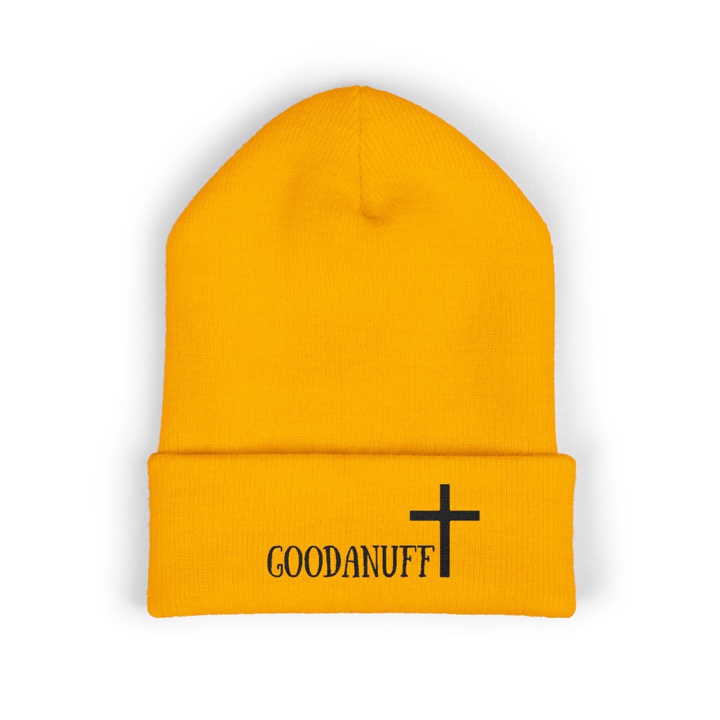 I AM GoodaNuff Cuffed Beanie