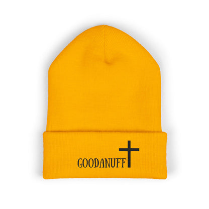 I AM GoodaNuff Cuffed Beanie