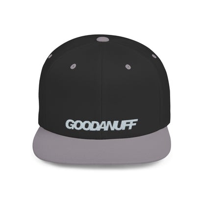 GoodaNuff Embroidery Flat Bill Cap