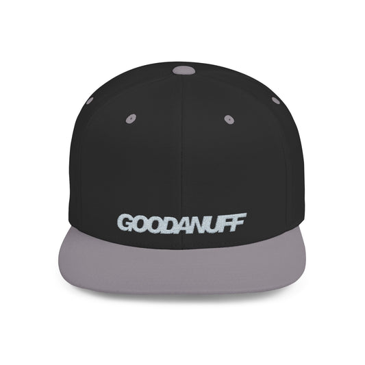 GoodaNuff Embroidery Flat Bill Cap