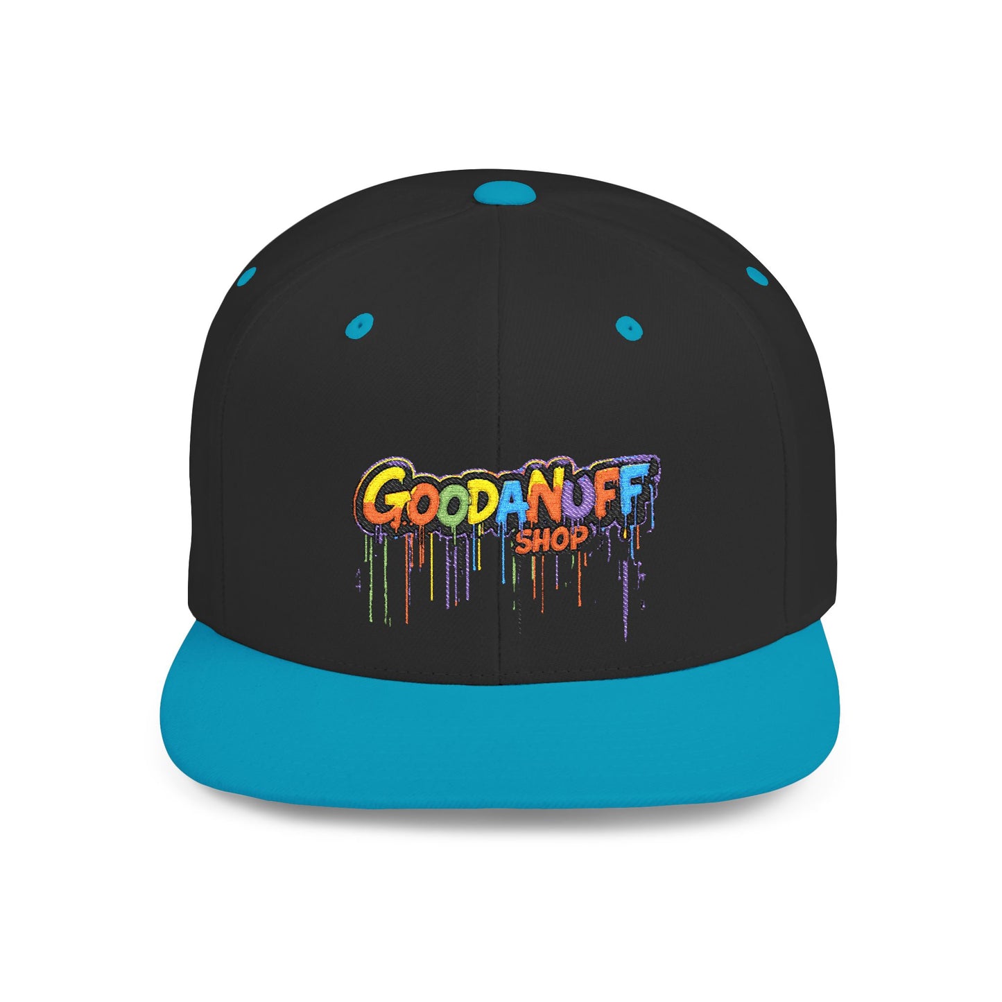 GoodaNuff.shop Embroidery Flat Bill Cap