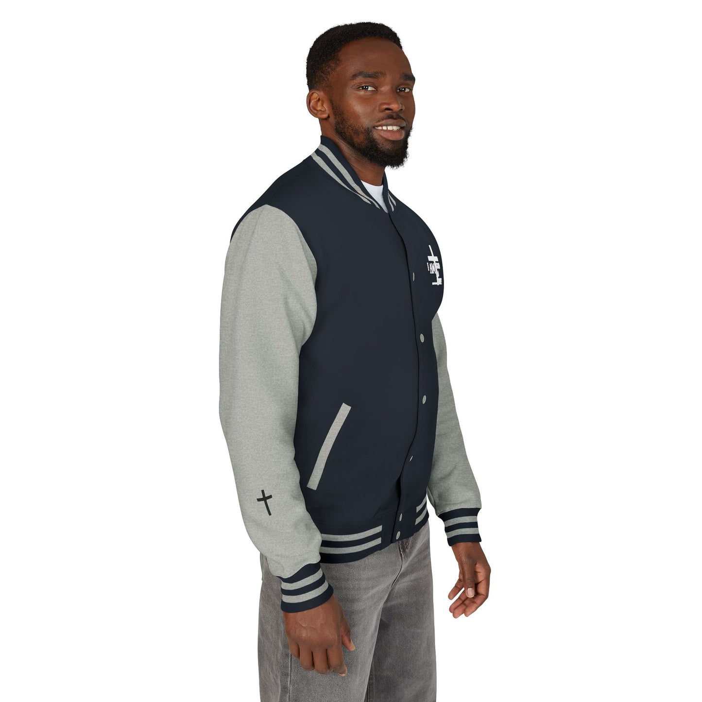 I AM GoodaNuff Unisex Letterman Jacket