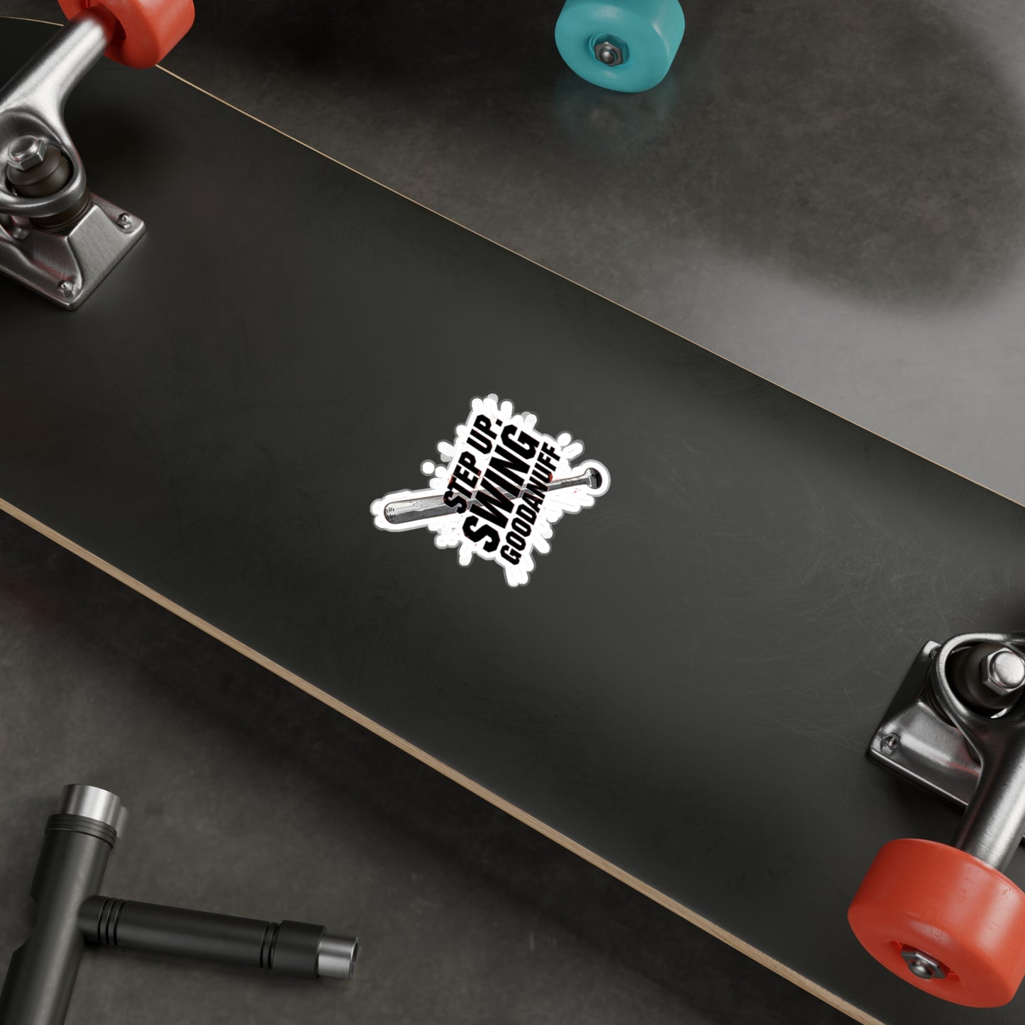 Step Up. Swing GoodaNuff Sticker
