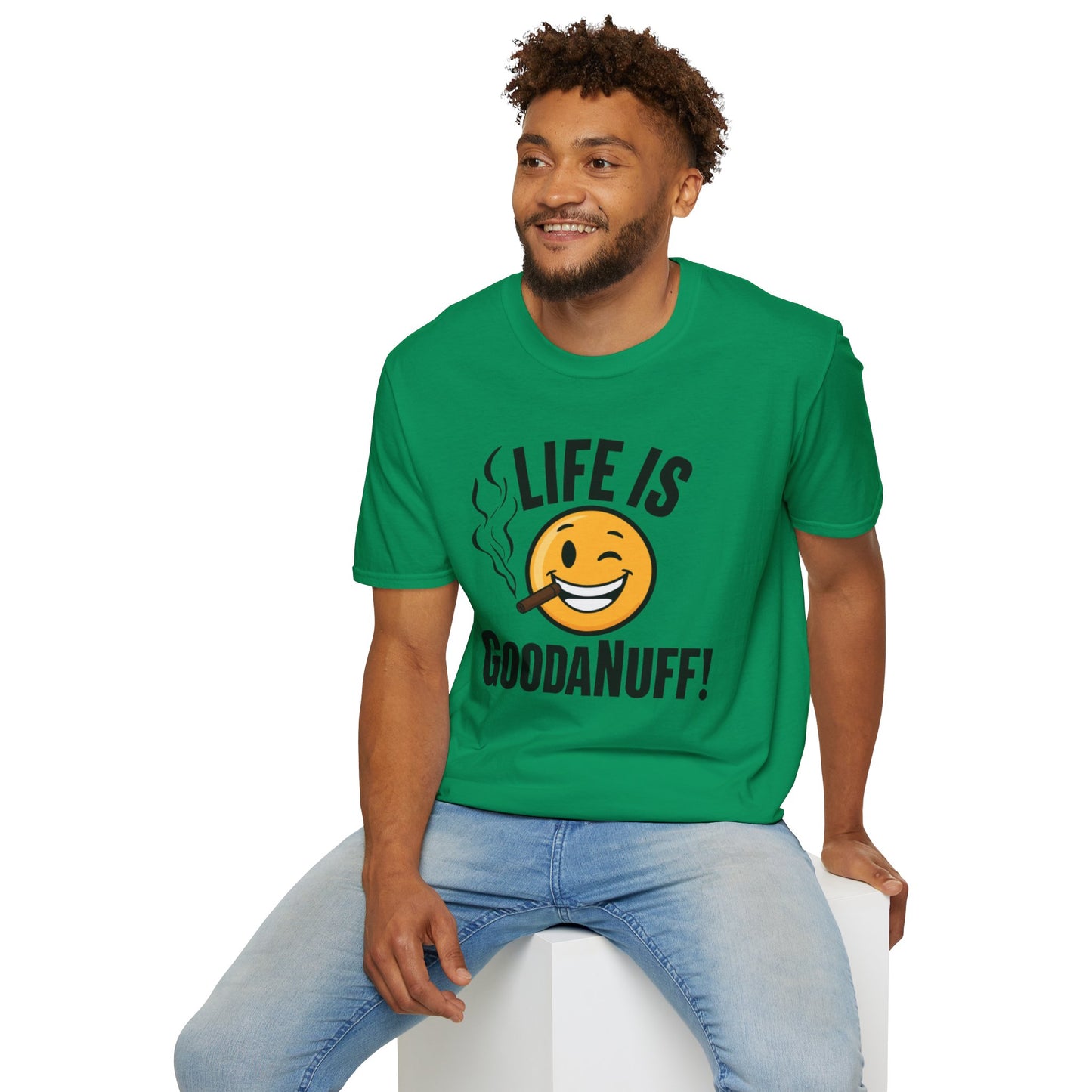 Life is GoodaNuff Unisex Softstyle T-Shirt
