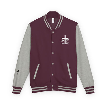 I AM GoodaNuff Unisex Letterman Jacket