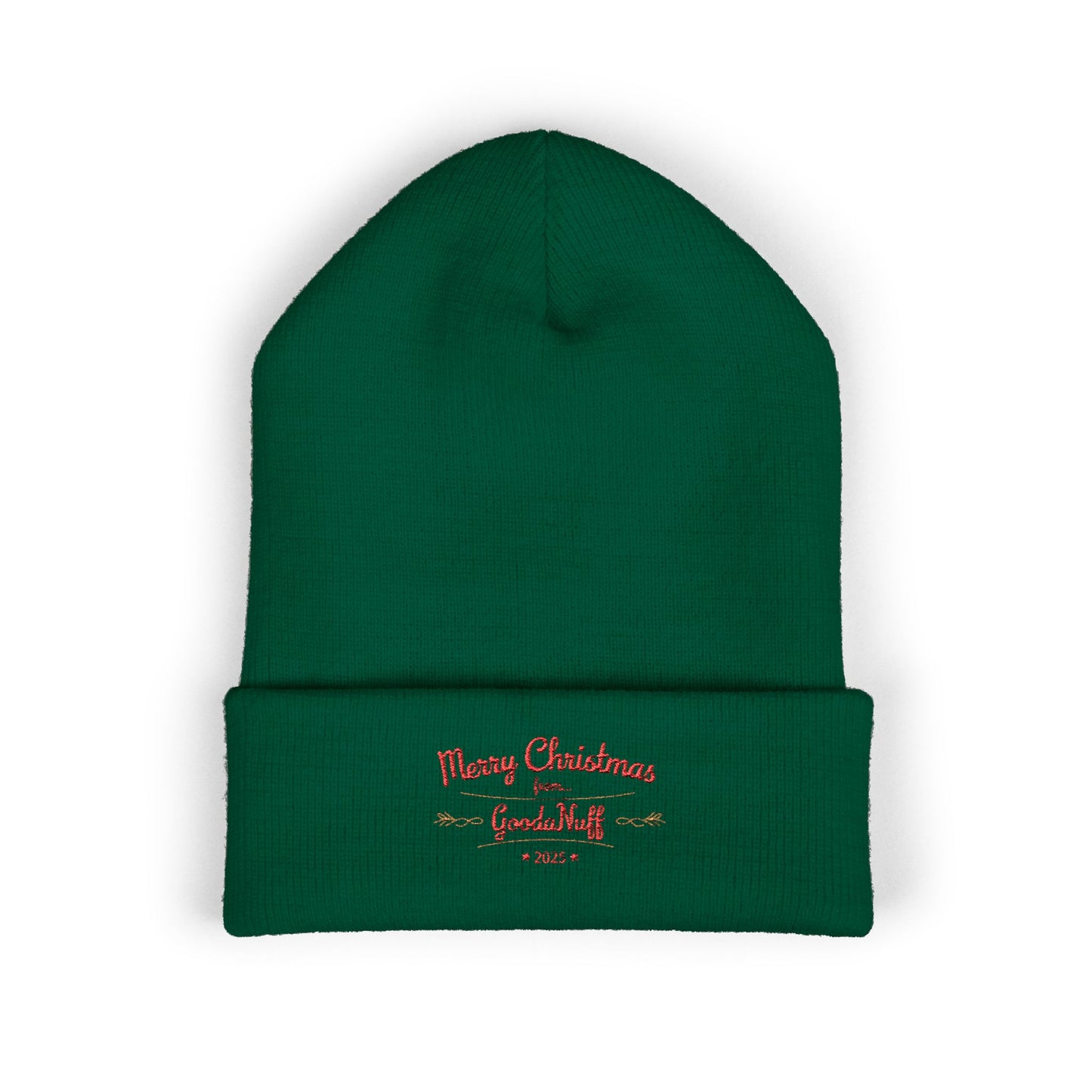Merry Christmas from...GoodaNuff 2025 Cuffed Beanie