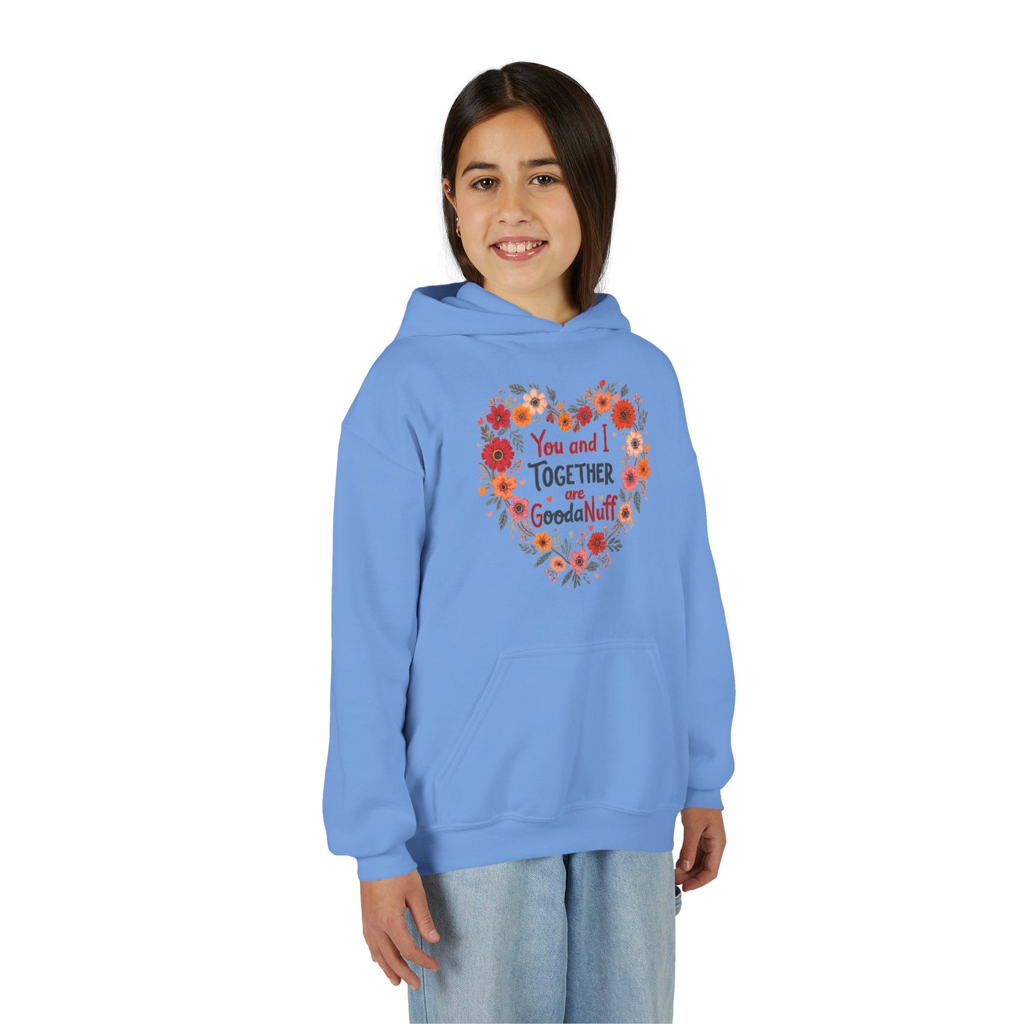 You and I Together are GoodaNuff Unisex Youth Hoodie