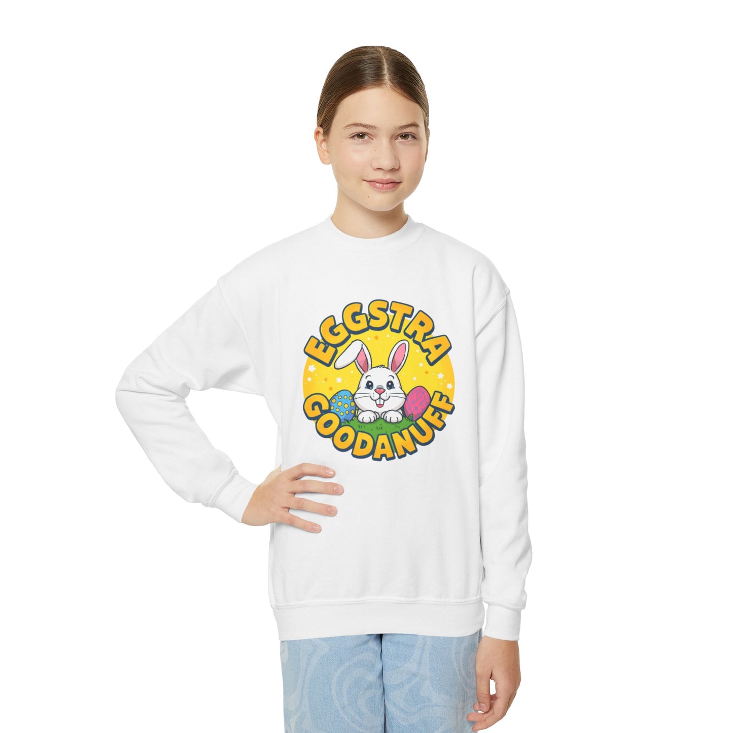 Eggstra GoodaNuff Unisex Youth Crewneck