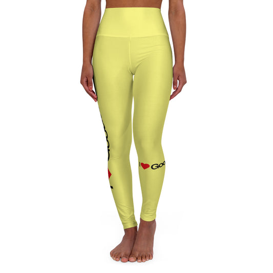 I Heart GoodaNuff High Waist Yogo Leggings