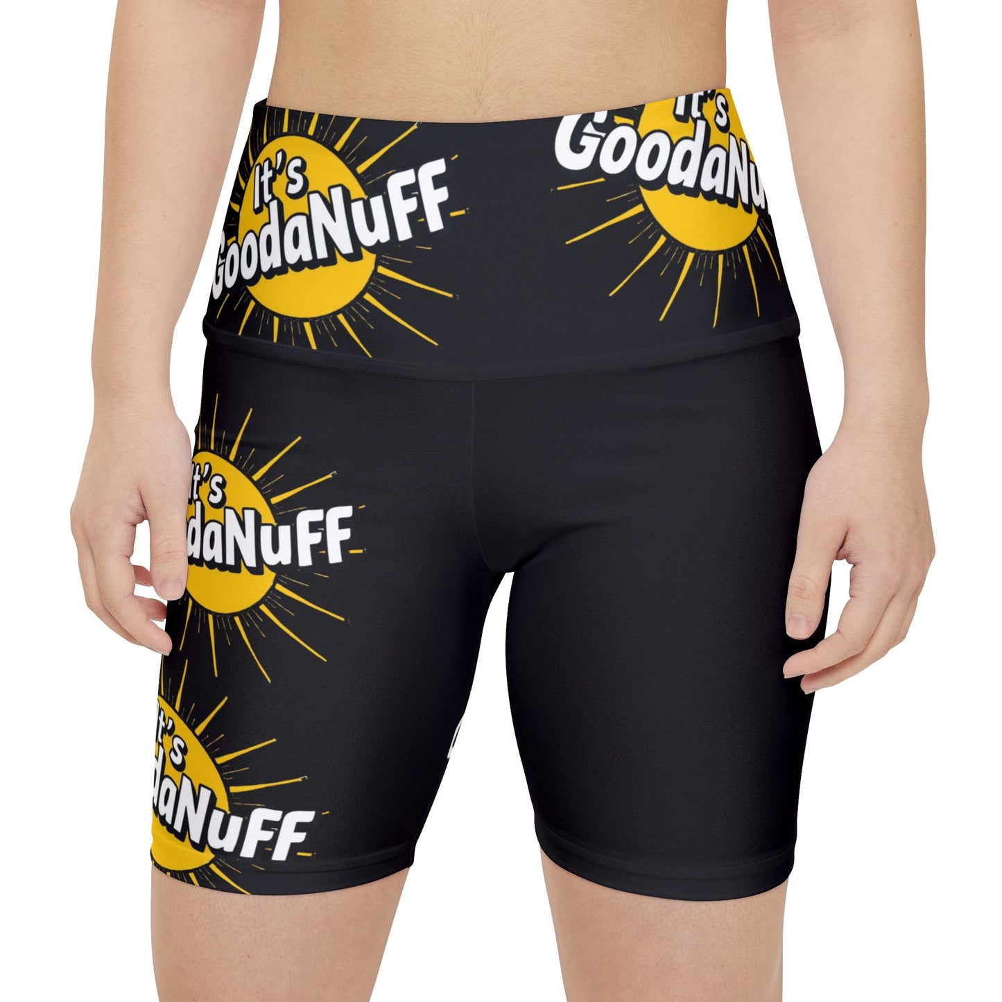 It's GoodaNuff High Waist Biker Shorts