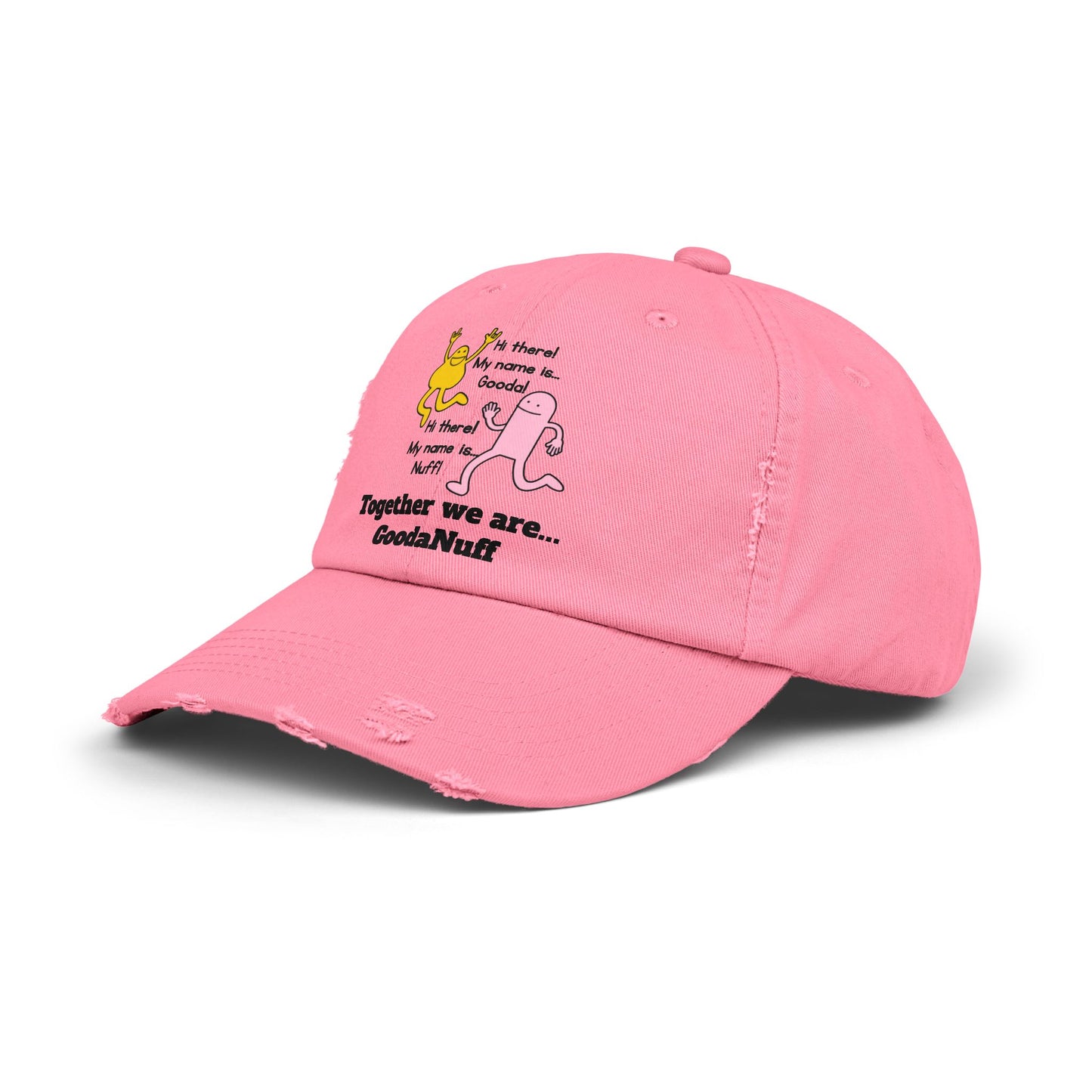 Gooda and Nuff Distressed Baseball Cap