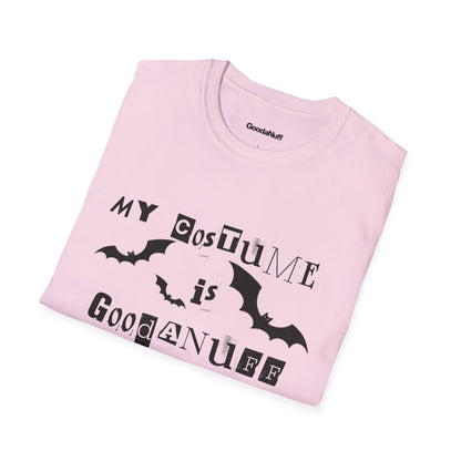 My Costume is GoodaNuff Bats Unisex Softstyle T-Shirt