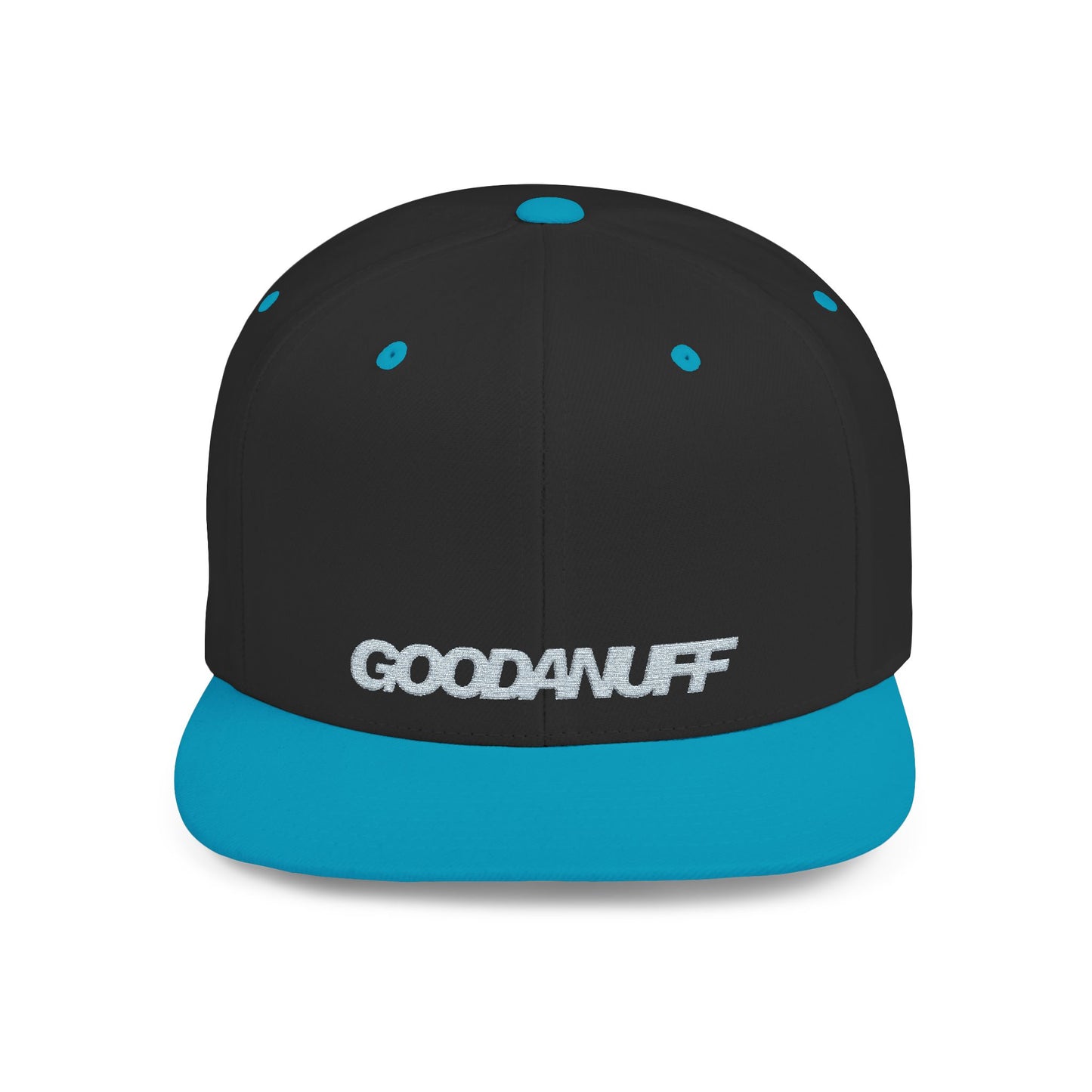 GoodaNuff Embroidery Flat Bill Cap