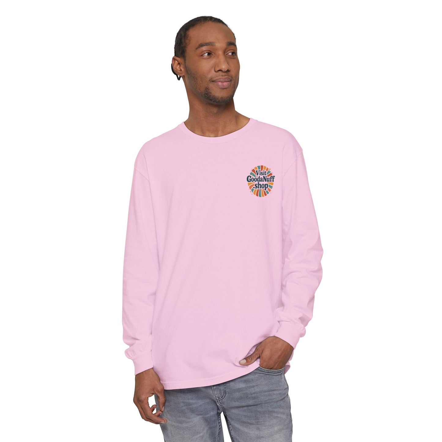 Visit GoodaNuff.shop Unisex Long Sleeve Tee