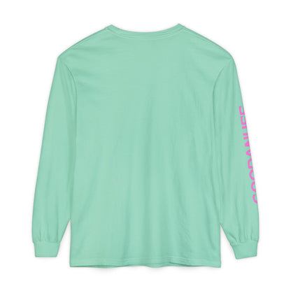 Being a Mom means Loving Big, trying hard, and knowing You're GoodaNuff already! Unisex Long Sleeve Tee