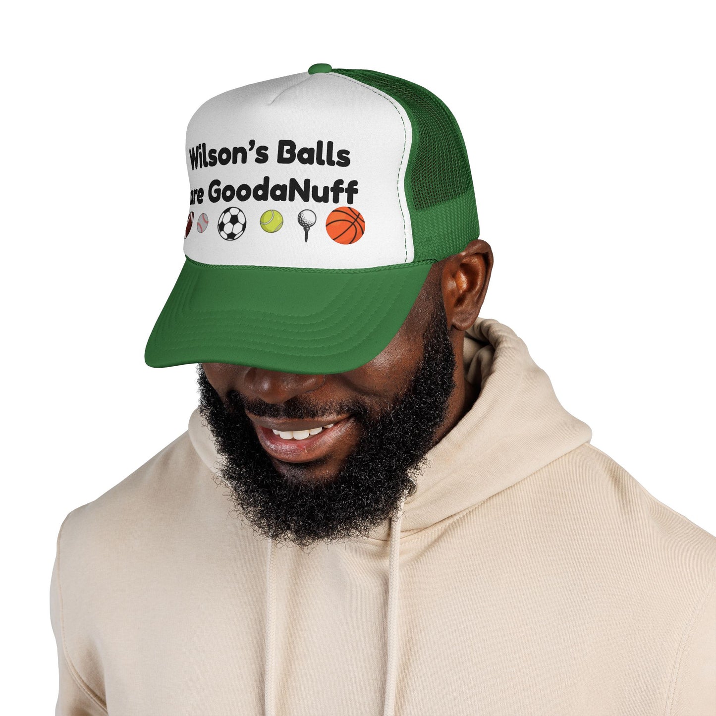 Wilson's Balls are GoodaNuff Trucker Hat