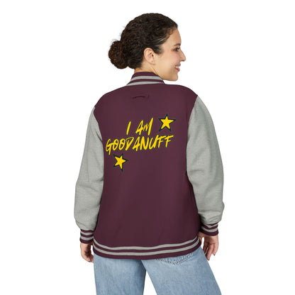 I Am GoodaNuff Unisex Letterman Jacket