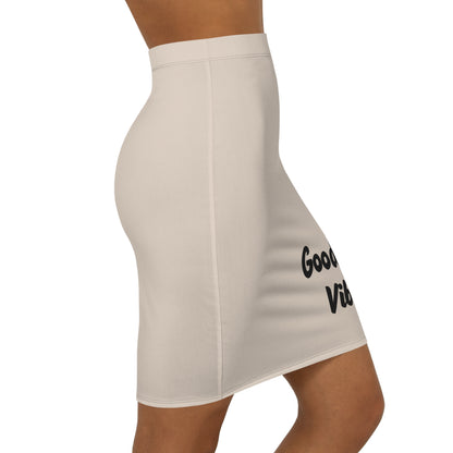 GoodaNuff Vibes Pencil Skirt