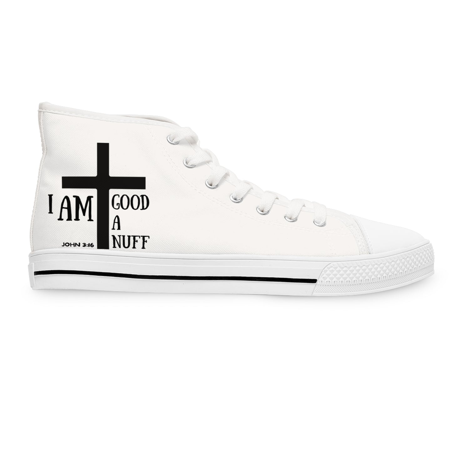 I AM GoodaNuff Womens High Top Sneakers
