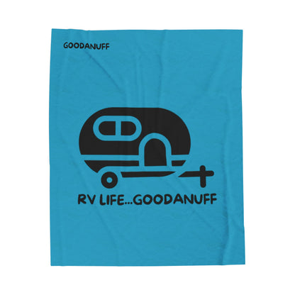 RV Life...GoodaNuff Throw Blanket