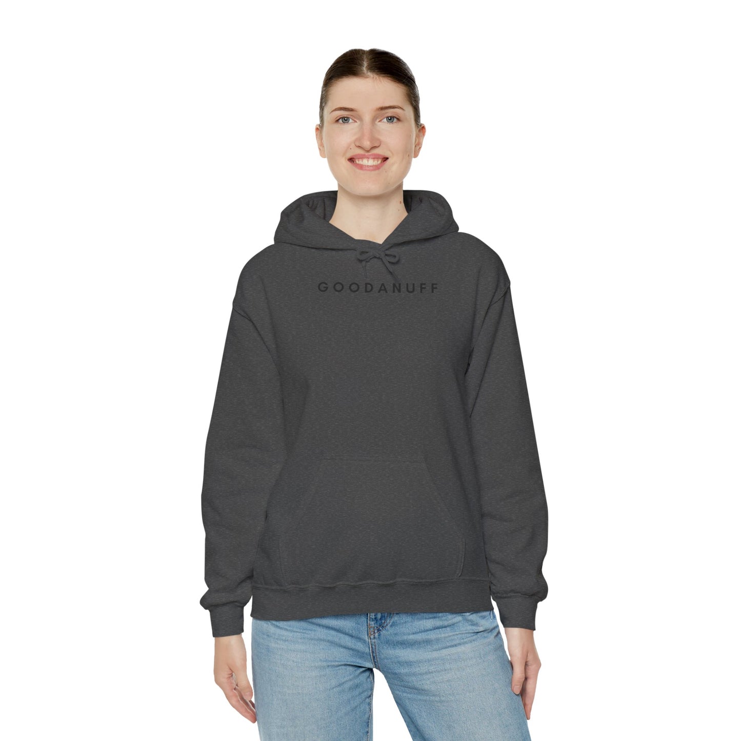 Raising tiny humans isn’t easy, but this mama still shows up GoodaNuff every day Unisex Hoodie