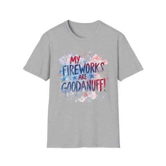 My Fireworks are GoodaNuff Unisex Softstyle T-Shirt