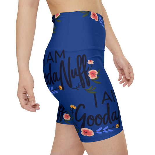 I AM GoodaNuff High Waist Biker Shorts