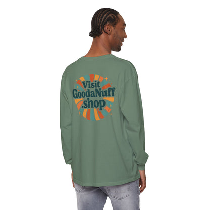 Visit GoodaNuff.shop Unisex Long Sleeve Tee