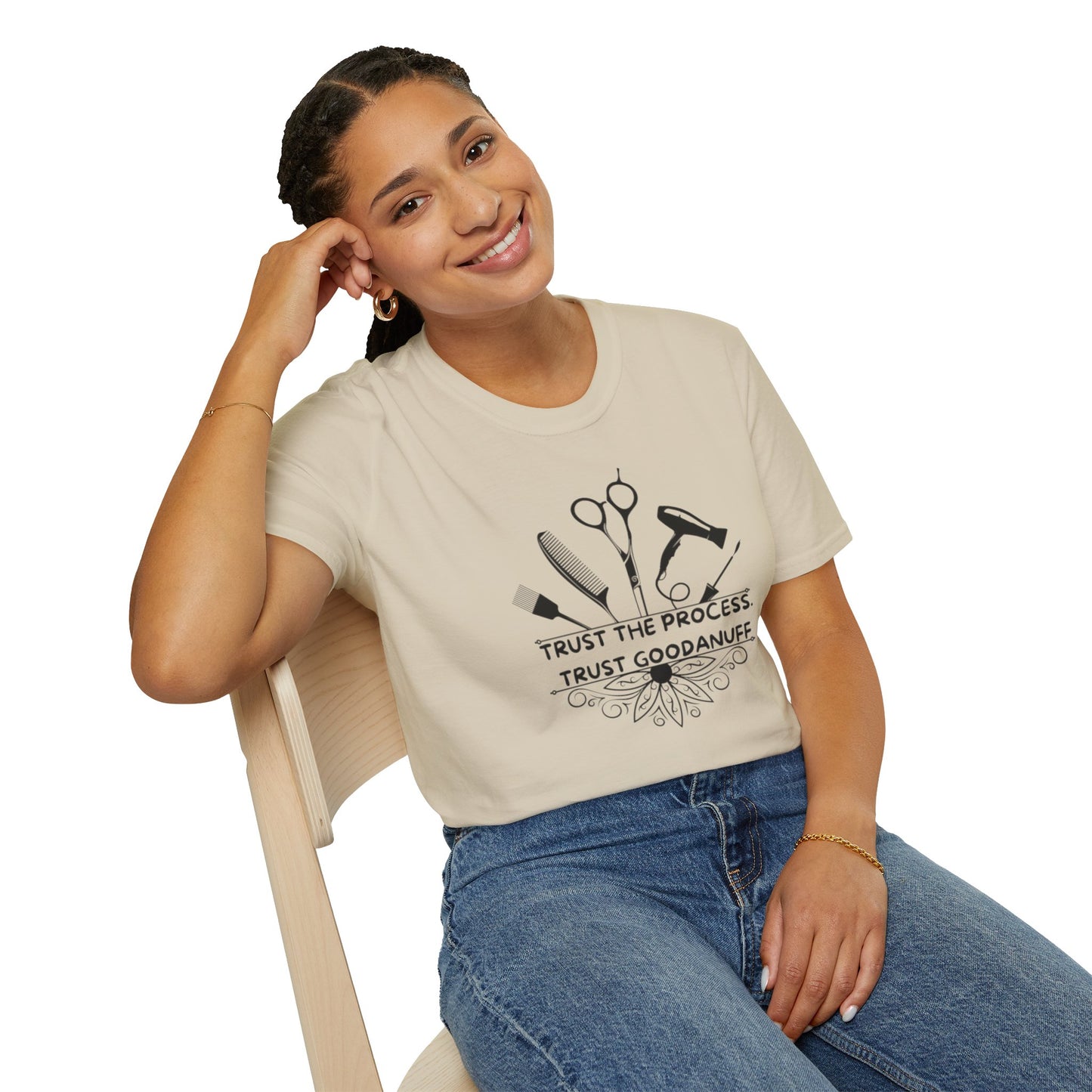 Trust the Process. Trust GoodaNuff Unisex Softstyle T-Shirt