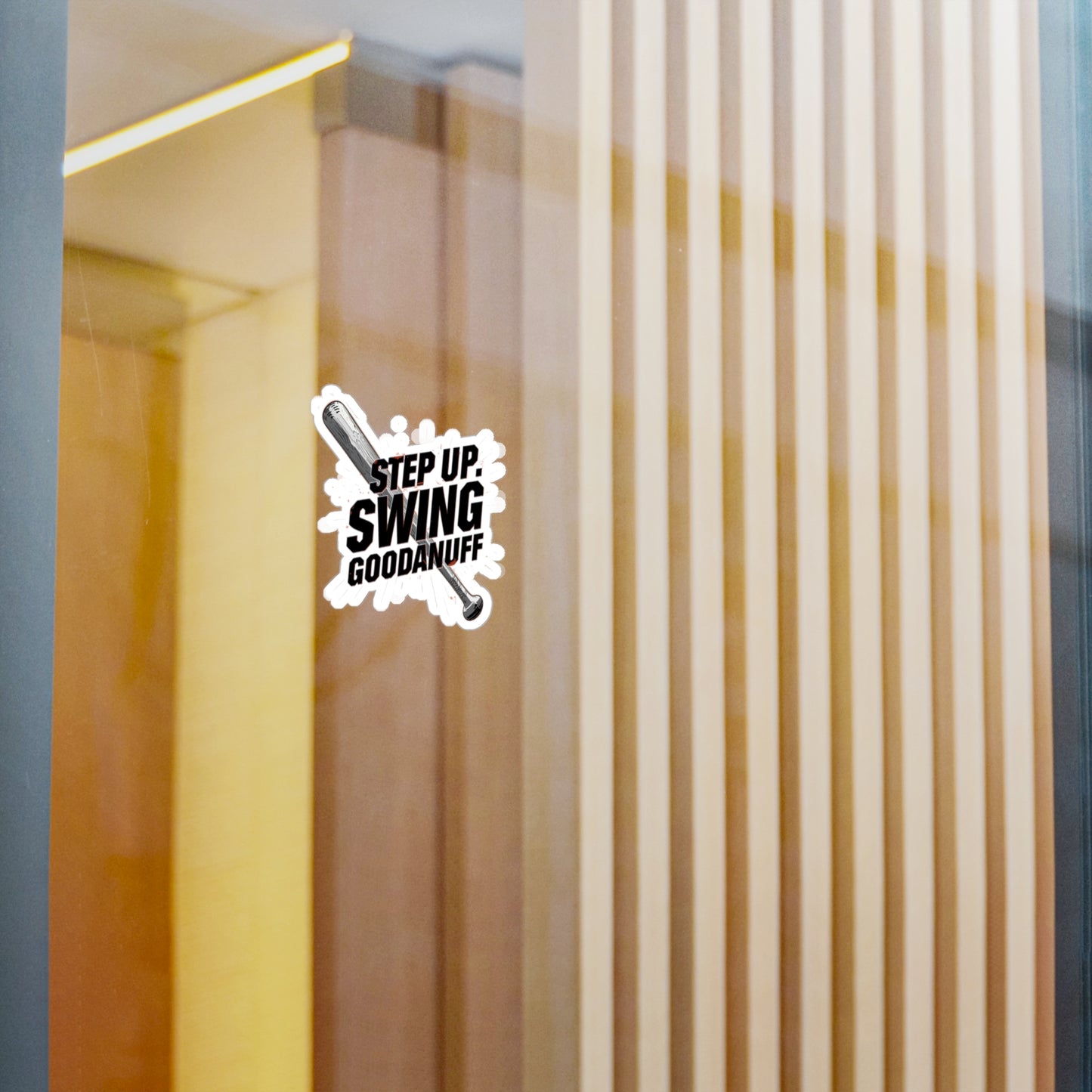 Step Up. Swing GoodaNuff Sticker