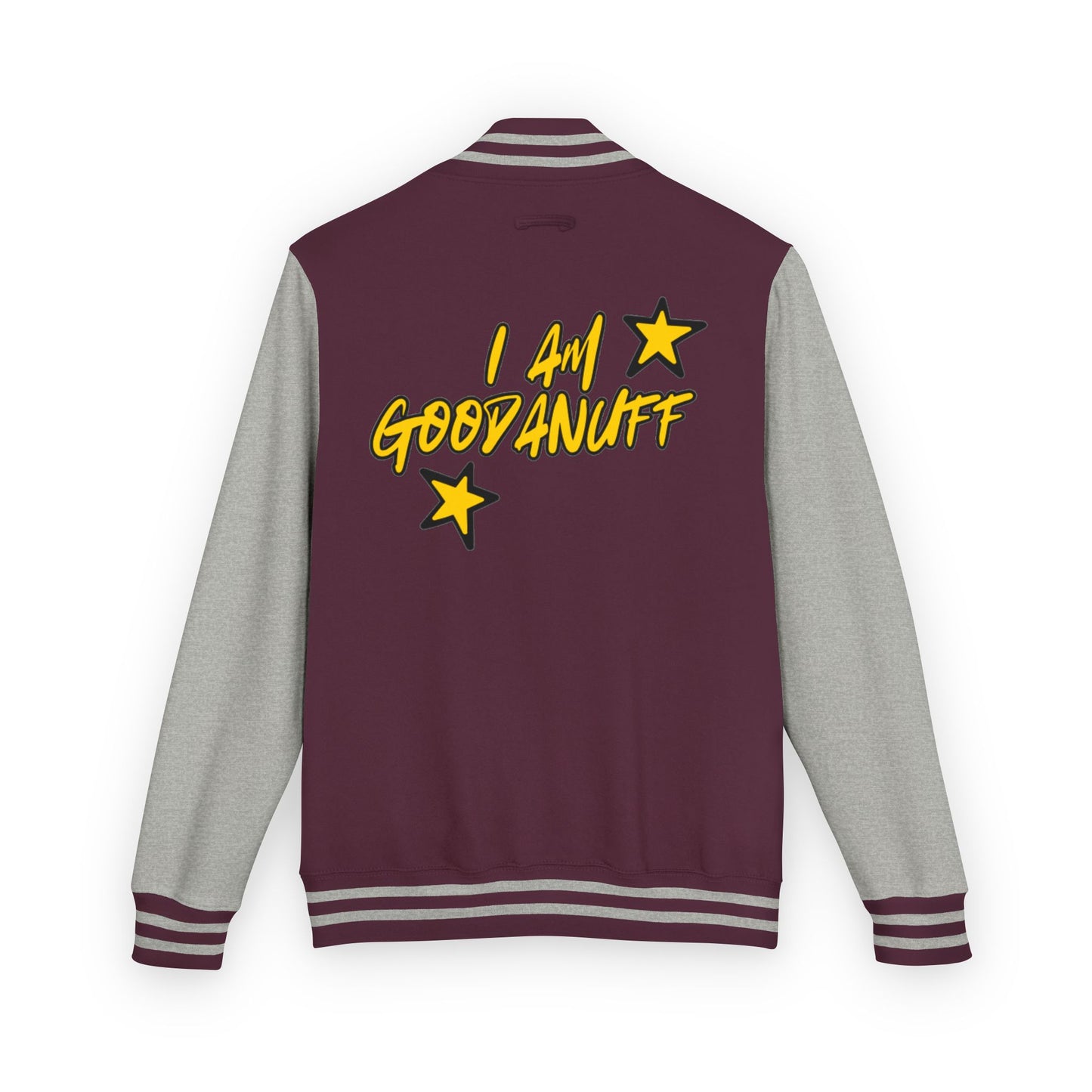 I Am GoodaNuff Unisex Letterman Jacket