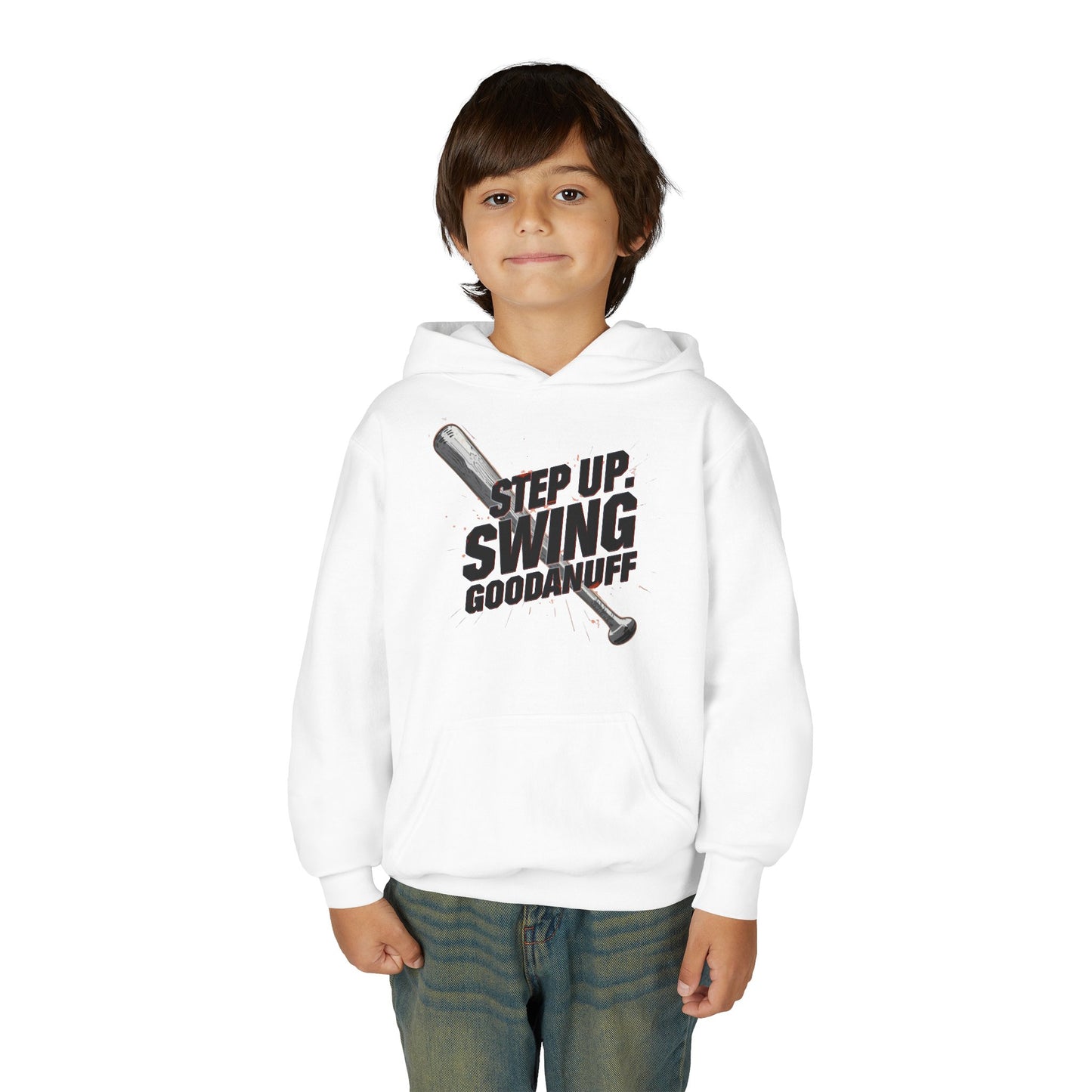 Step Up. Swing GoodaNuff Unisex Youth Hoodie