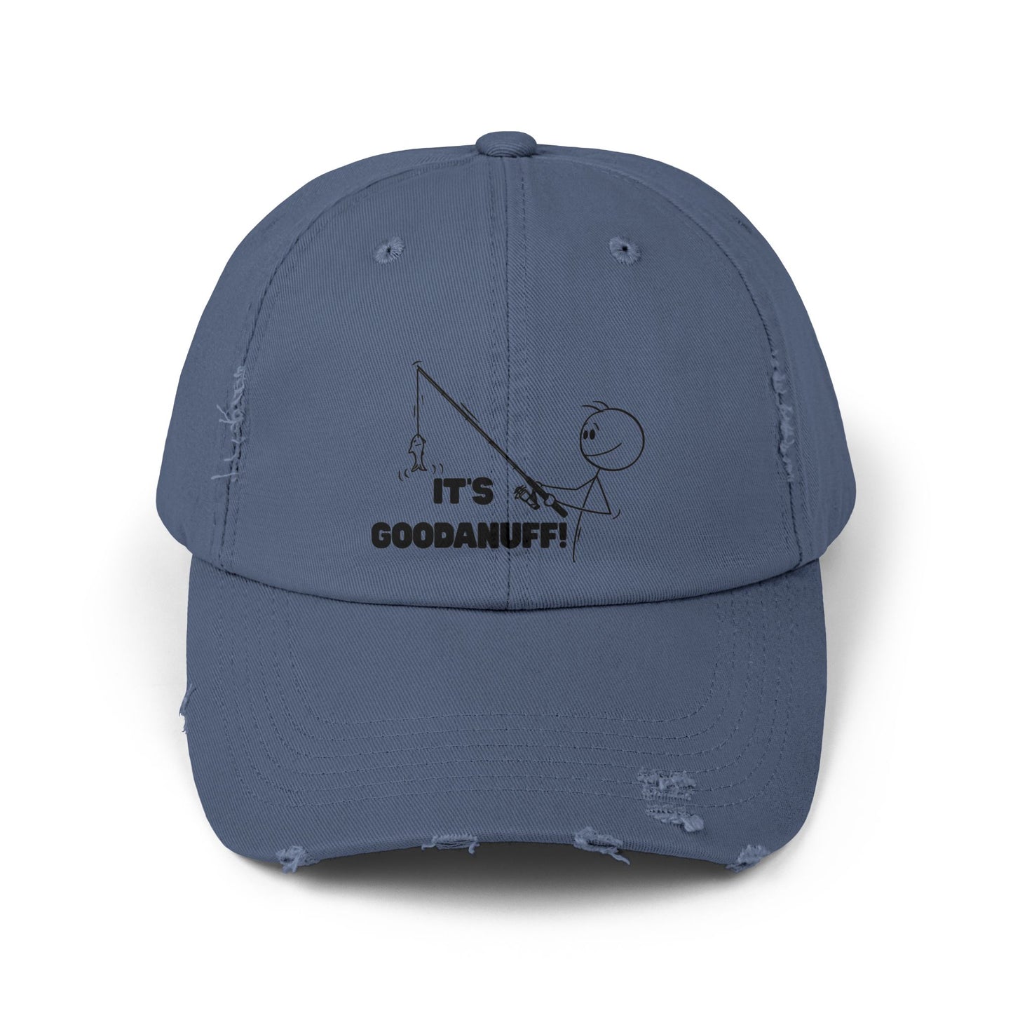 It's GoodaNuff Distressed Baseball Cap