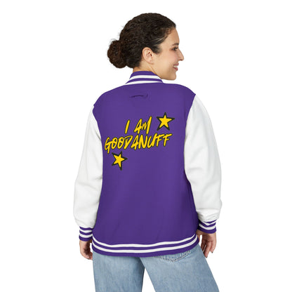 I Am GoodaNuff Unisex Letterman Jacket