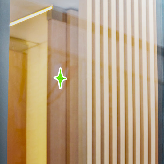 Green Twinkle Star GoodaNuff.shop Mini Sticker