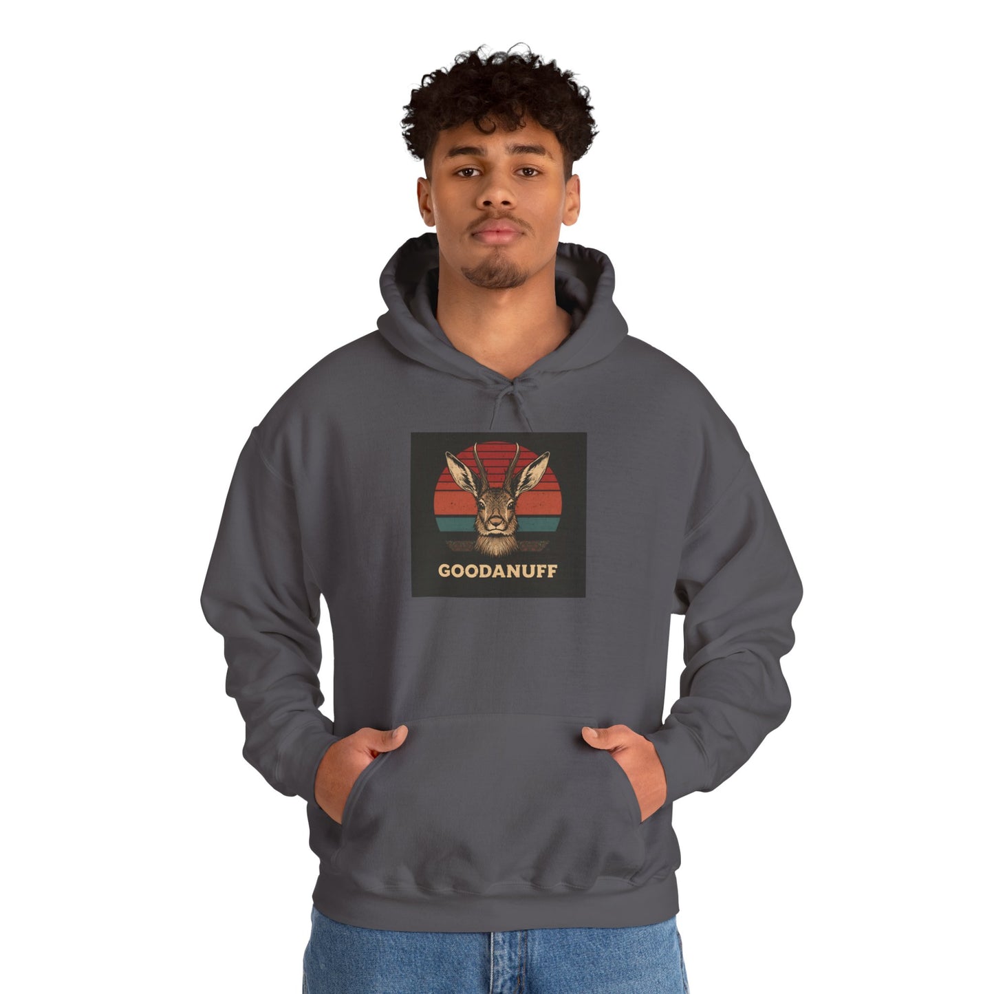 Jackalope...GoodaNuff Unisex Hoodie