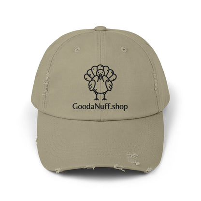 Thanksgiving Turkey...GoodaNuff Distressed Baseball Cap