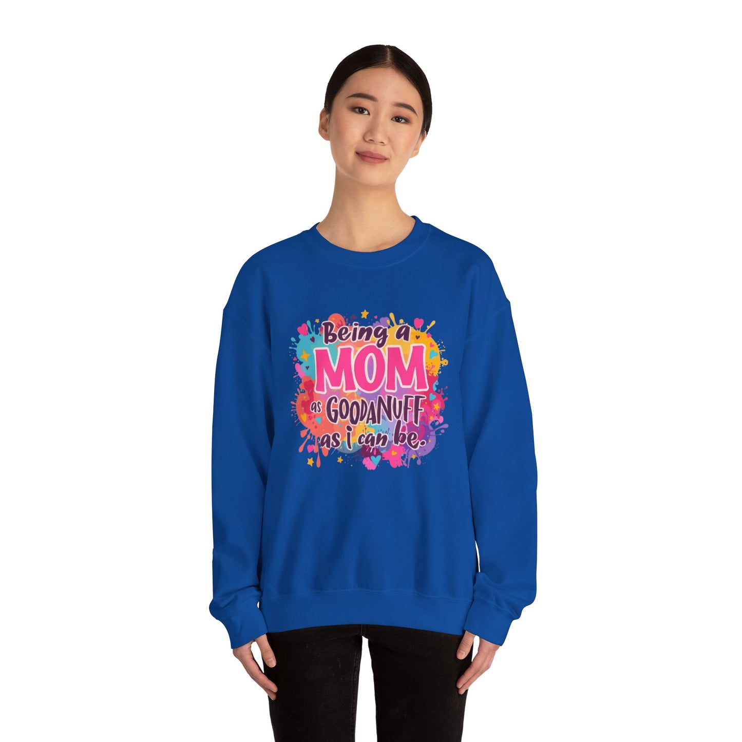 Being a Mom as GoodaNuff as I can be Unisex Softstyle T-Shirt