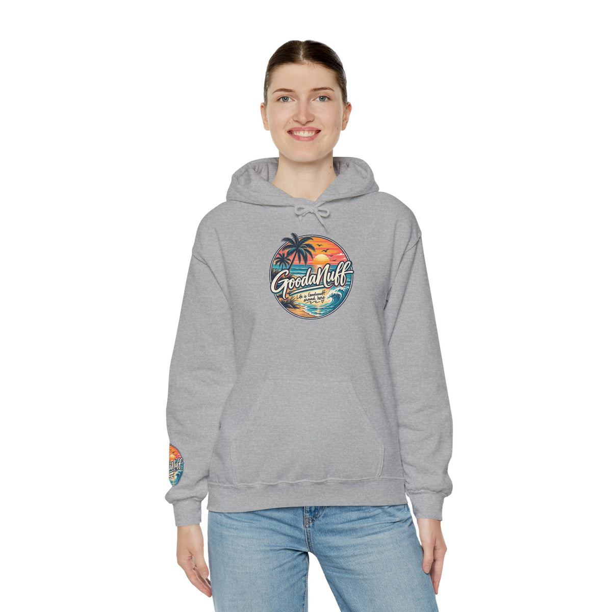 Life is GoodaNuff around here! Unisex Hoodie