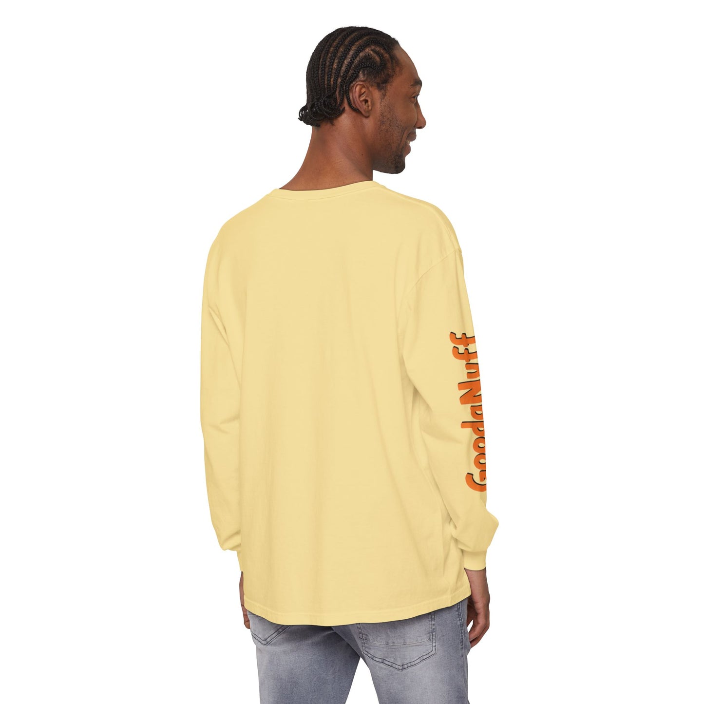 DIY rule #1 Done is GoodaNuff Unisex Long Sleeve Tee